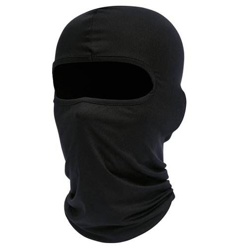 Imagen de Máscara de Esquí para Hombre - Balaclava Negra con Cubrimiento de Cuello