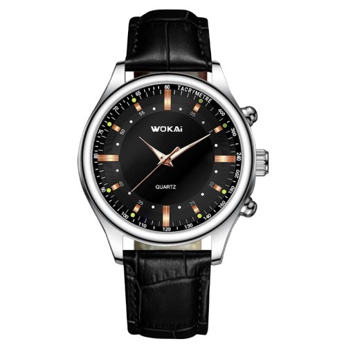 Image de Montre Homme Chronographe Lumineuse avec Phase de Lune