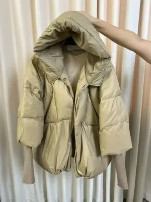 Image de Manteau Hiver Femme Fourrure de Renard Véritable - Chaud & Surdimensionné