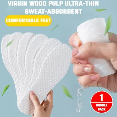 Image de Semelles en Pâte de Bois Naturelle - Absorption Optimale & Confort