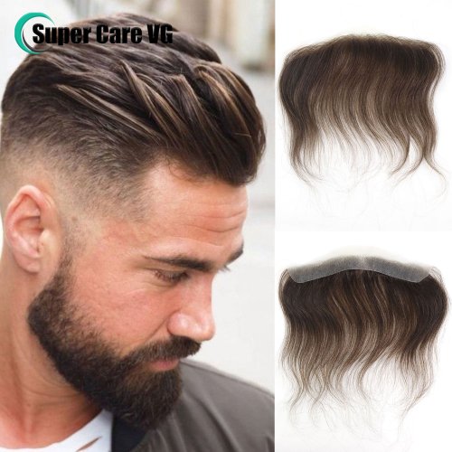 Image de Toupet Homme 15cm - Cheveux Humains Ultra Mince