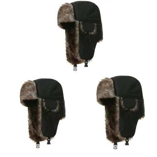 3pcs zwart