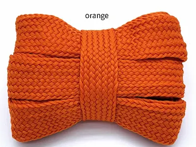Image de Lacets Plats Large 2cm - Tendance & Confort