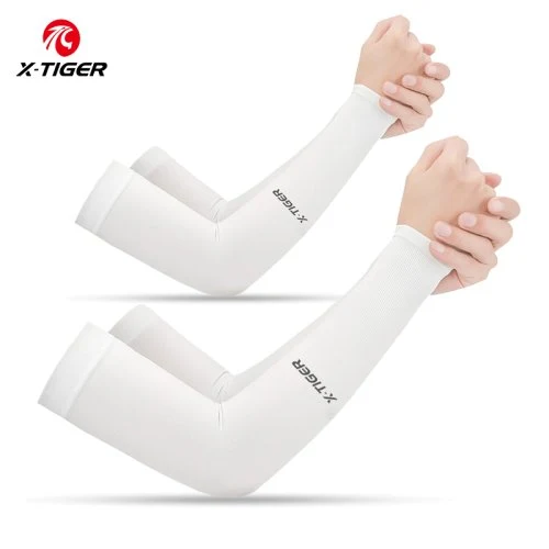 2 Weiß fingerlos