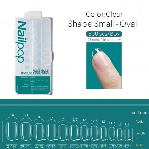 Clear XS-Oval 600