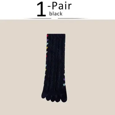 Image de Chaussettes 5 Doigts Coton Colorées pour Femmes