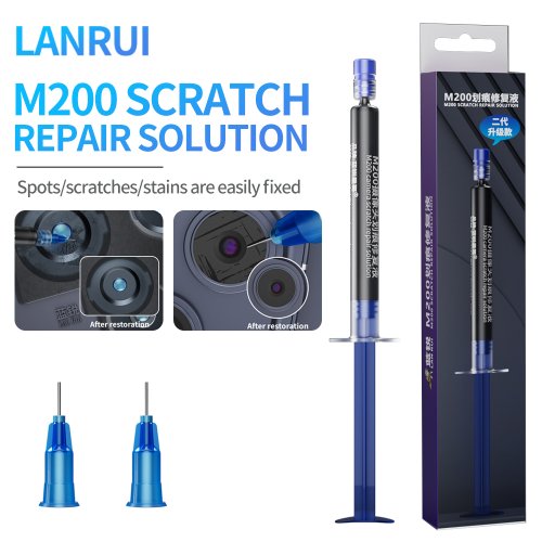 Image of Lanrui M200 3ml Natural Scratch Repair Liquid – Professional Phone Camera Spot & Screen Damage Restoration Solution