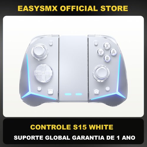 Imagen de Controlador Inalámbrico RGB para Nintendo Switch con Giroscopio y Efecto Hall