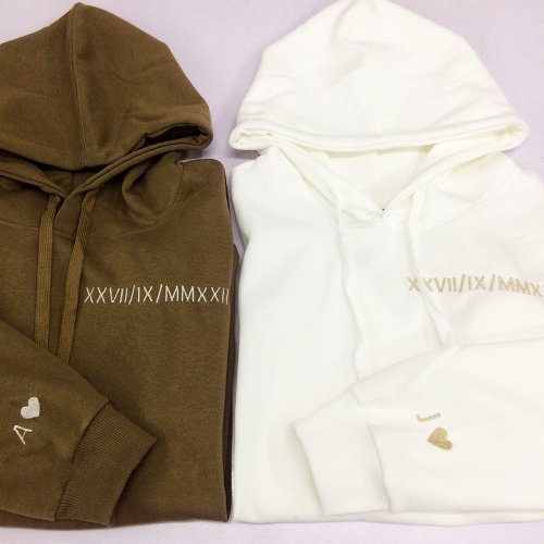 Imagen de Sudaderas con Capucha Personalizadas para Parejas