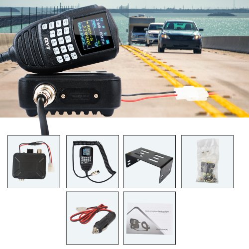 Afbeelding van QYT KT-WP12 Dual Band Walkie Talkie VHF/UHF 2m/70cm met 200 Kanalen, 25W Vermogen, VOX, Scrambler en Handmicrofoon voor Amateur Radio
