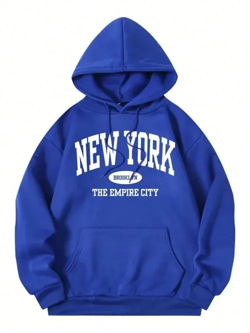 Image de Sweat à Capuche NYC Brooklyn - Style Y2K Coloré