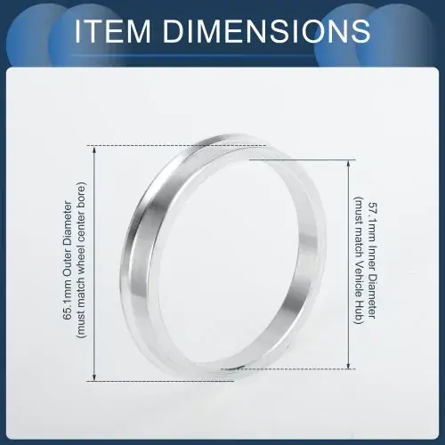57.1mm ID 65.1mm OD