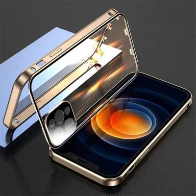 Image de Coque Magnétique 360° Protection Ultra-Résistante pour iPhone