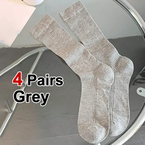 4 paare grau