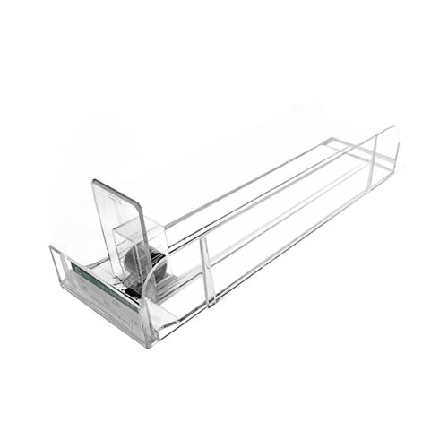 Afbeelding van 15 stks Breed 7.5 cm Plastic Plank Automatische Refill Duwen Pusher Supermarkt Rack Sigaretten Producten Unibody Enkelzijdig