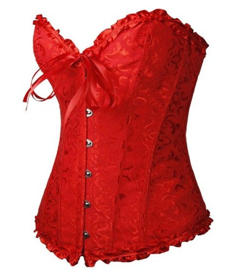 Zdjęcie Elegancki Gorset Wiktoriański – Seksowny Top Overbust