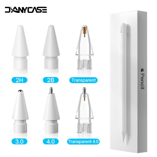 Image de Pointe de Rechange Transparente pour Apple Pencil 1ère & 2ème Génération