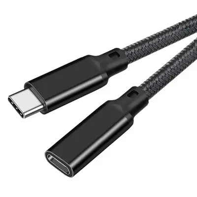 Image de Câble USB-C Extension 10Gbps 100W - Charge Rapide & Transfert Ultra-Fast