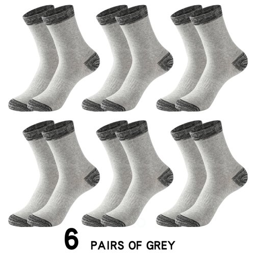 6 paires de gris