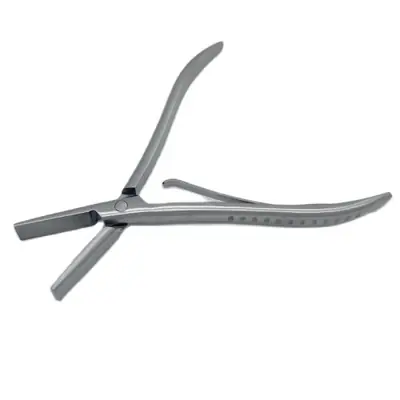 Image de Pince à Extensions Cheveux 7" - Acier Inoxydable Argenté