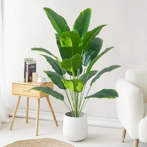 Image de Palmier Tropical Artificiel - Décoration Intérieure & Extérieure
