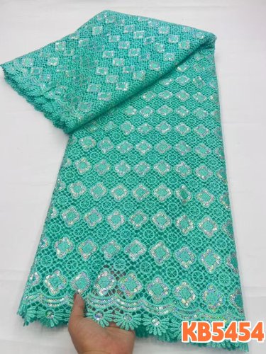 Image de Dentelle Guipure Africaine Blanc - Tissu de Mariage Haute Qualité