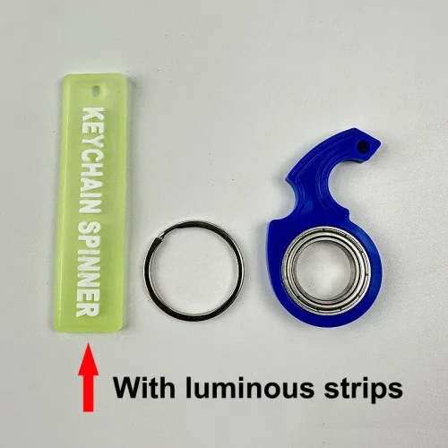 Afbeelding van Spinner Stress Speelgoed Grappig Fidget Speelgoed Kinderen Vingertop Draaiende Sleutelhanger Vinger ...