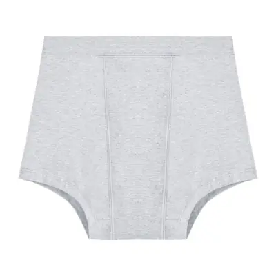 Image de Culotte Menstruelle Taille Haute pour Flux Abondant – Forme Boxer en Coton