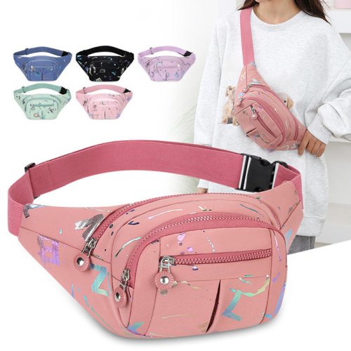 Bild von Multifunktionale Hüfttasche für Damen und Herren – Modische Fanny Pack mit Gürtel, Crossbody-Option und großem Stauraum für Outdoor, Reisen und Alltag