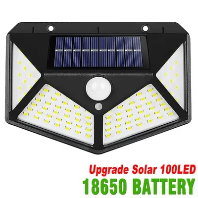 Image de Lampe Solaire LED avec Détecteur de Mouvement