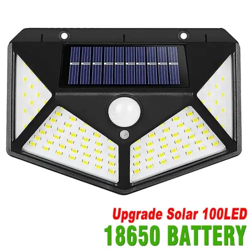 Image de Lampe Solaire LED avec Détecteur de Mouvement