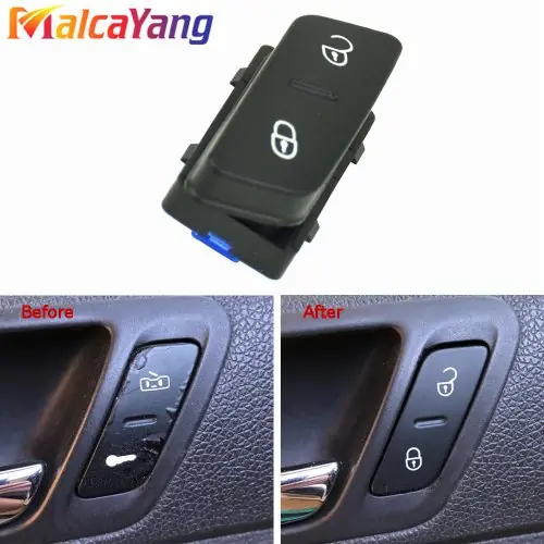 Image de Bouton de Verrouillage Central pour VW Jetta, Golf 5, Passat, Tiguan