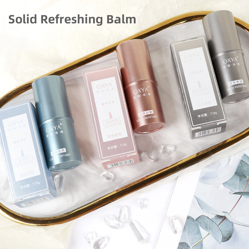 Image de Baume Parfumé Solide Portable pour Femme