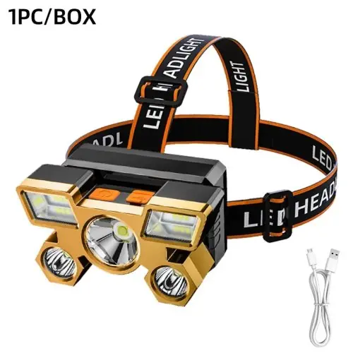Image de Lampe Frontale Rechargeable Ultra Puissante