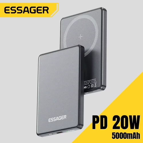 Afbeelding van Magnetische Power Bank voor iPhone – Snelle Draadloze Oplader
