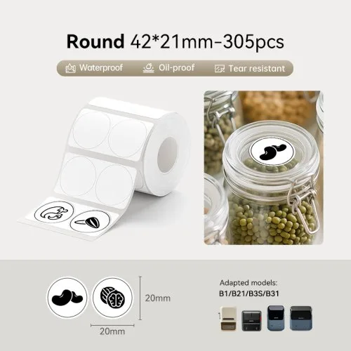 2Round42x21White