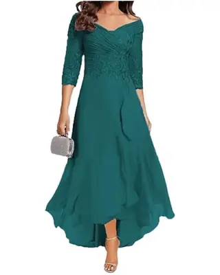 Image de Robe de Maman de Mariée Élégante en Mousseline