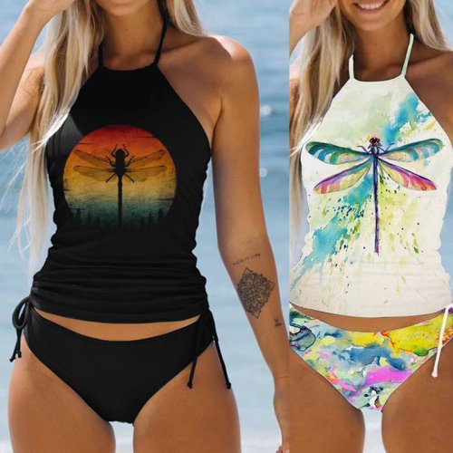 Image de Maillot de Bain Femme Tankini Noix de Coco - Style Mignon & Élégant