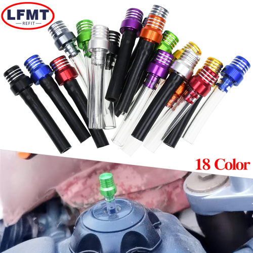 Immagine di Serbatoio carburante in alluminio tappo Gas Vent per Dirt Pit Bike moto ATV Quad Motorcross CRF KLX YZF per KTM EXC HONDA CRF Yamaha YZ WR
