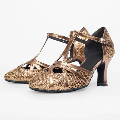 Image de Chaussures de Danse Élégantes pour Femmes - Paillettes & Style