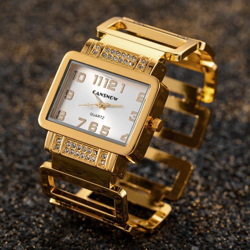 gold white