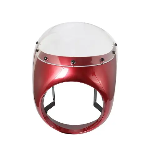 Red Clear Lens