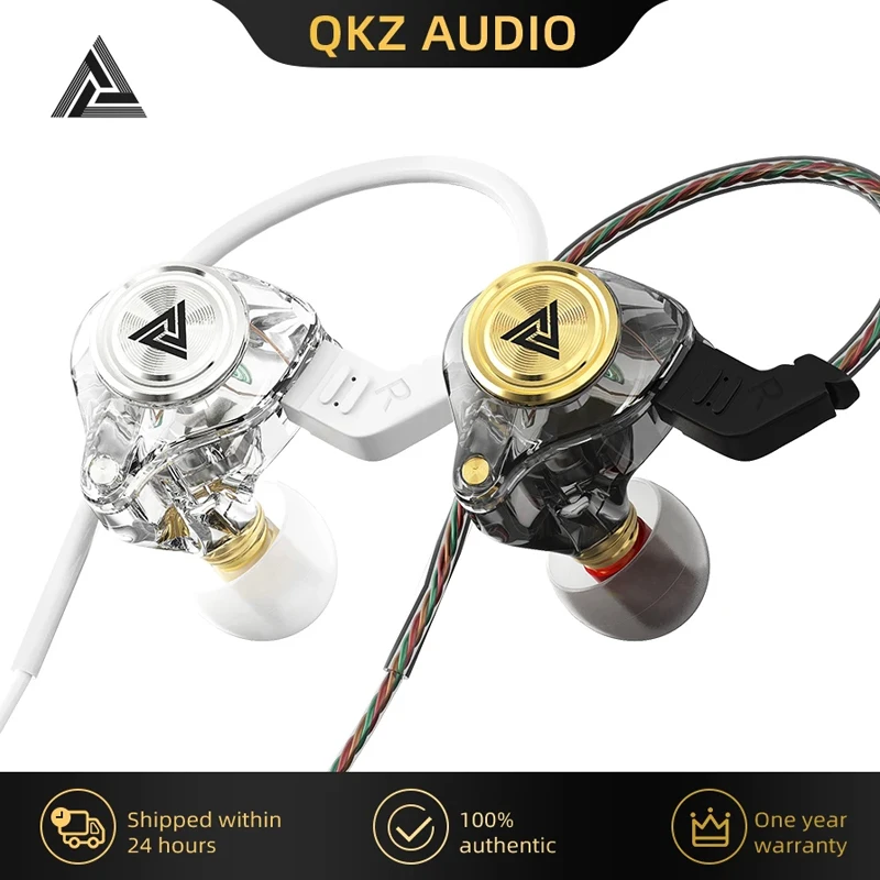 Afbeelding van QKZ AK3 Draadloze Oortelefoon met Microfoon – Hifi Muziekmonitor met Bass en Ruisonderdrukking voor Sport, Gaming en Dagelijks Gebruik