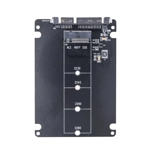 Image de Adaptateur M.2 SATA vers SSD 2.5 pouces - Haute Vitesse 6Gbps