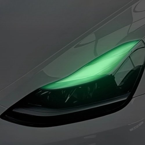 Zdjęcie Folia do zmiany koloru świateł LED – idealna dla Tesla Model 3 & Y