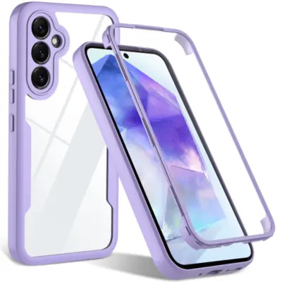 Image de Protection 360° Anti-Choc pour Samsung A55, A35, A15 & Plus