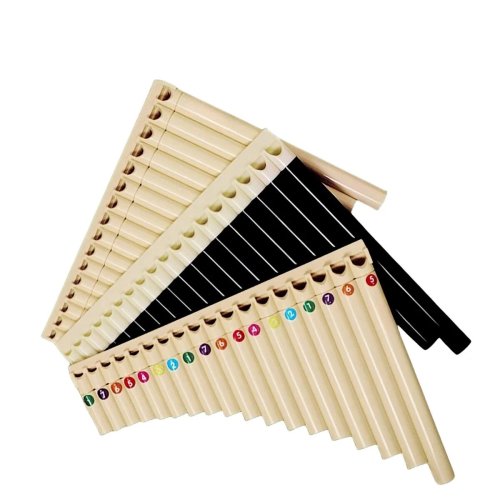Afbeelding van Miwayer Panfluit met 18 Pijpen - Milieuvriendelijke Hars, C-Toon, Ideaal voor Beginners en Muziekliefhebbers