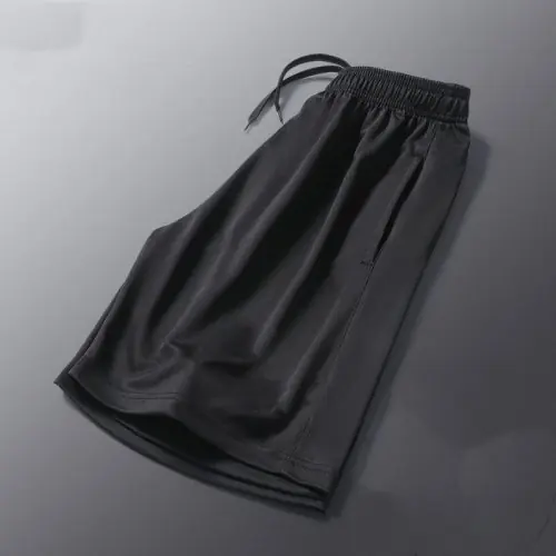 Image de Short de Sport Homme Noir Respirant - Collection Été