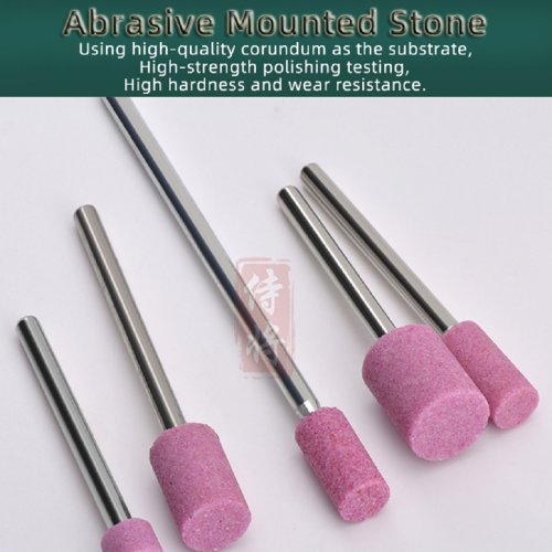 Imagen de Vástago de Piedra Abrasiva 3mm/6mm para Herramientas Rotativas