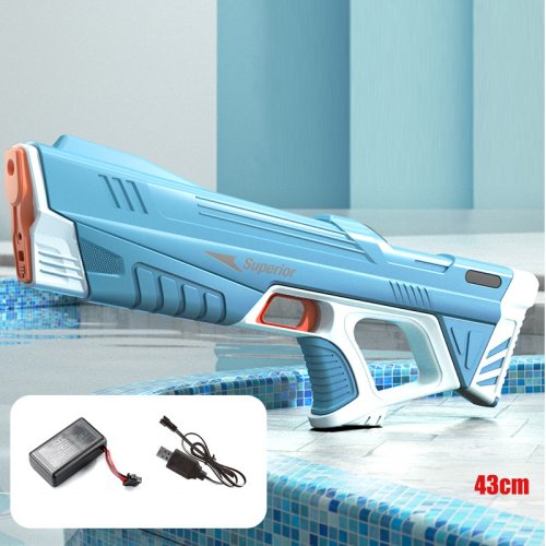 Imagen de Pistola de almacenamiento de agua automática eléctrica completa para niños, juguetes portátiles para...